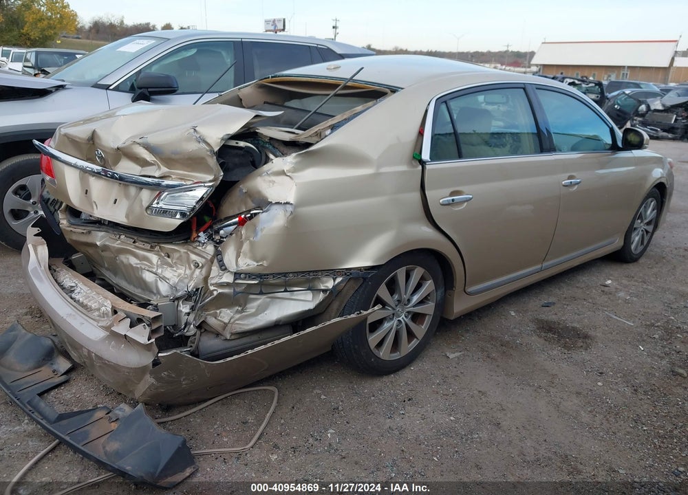 2011 TOYOTA AVALON LIMITED VIN: 4T1BK3DB3BU375193