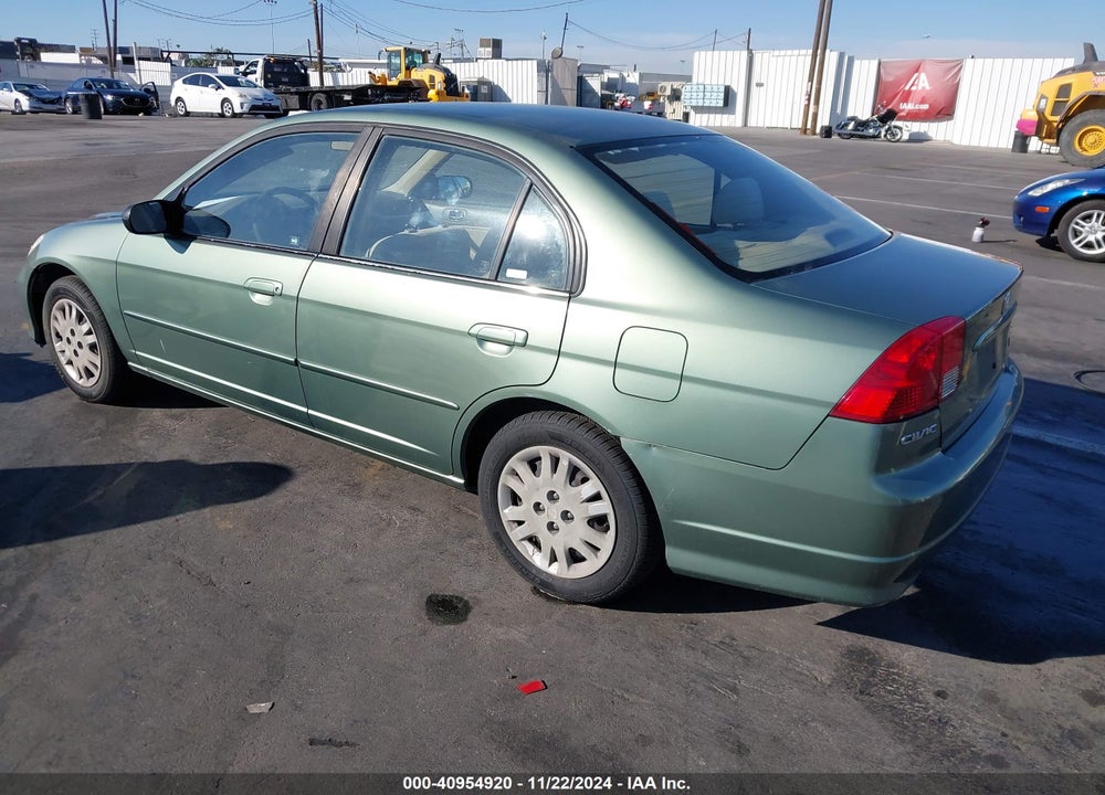 2004 HONDA CIVIC LX VIN: JHMES16584S000863