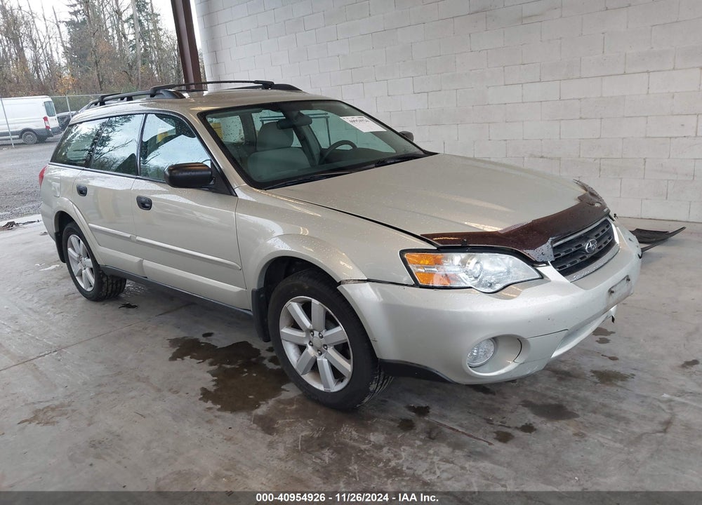 2006 SUBARU OUTBACK 2.5I VIN: 4S4BP61C167311920