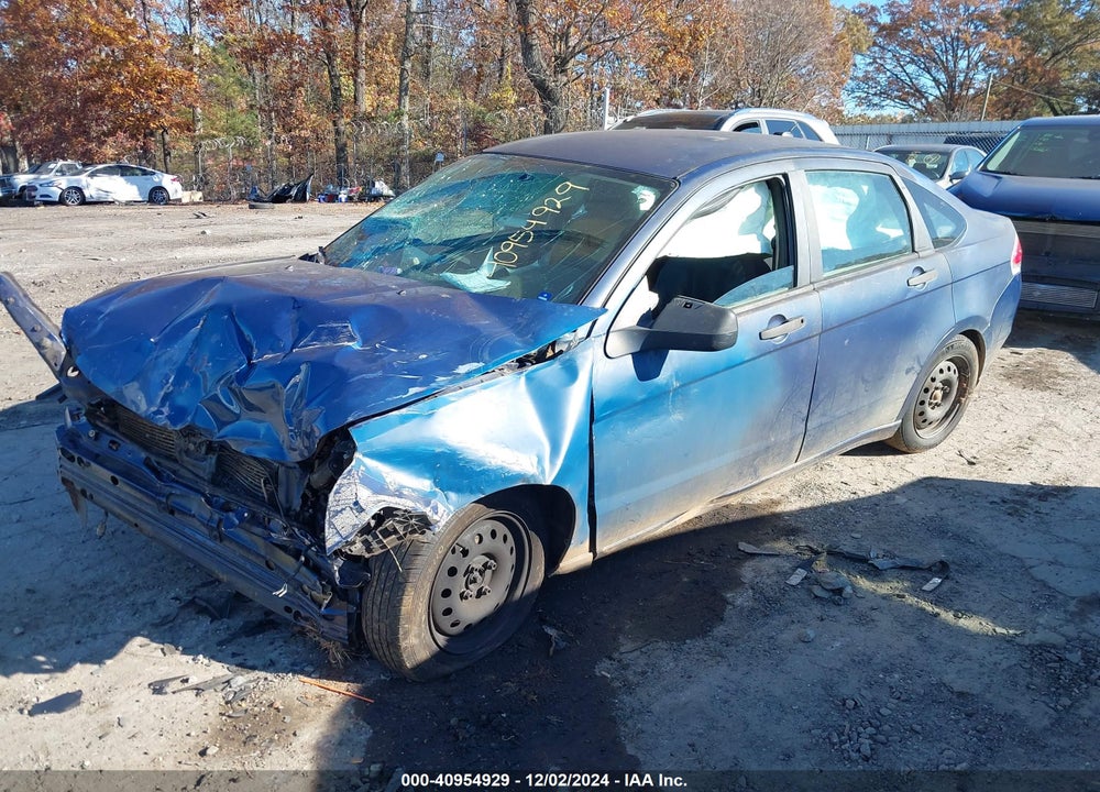 2008 FORD FOCUS S VIN: 1FAHP34N58W293009