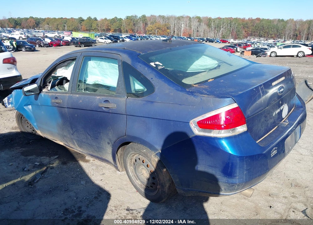 2008 FORD FOCUS S VIN: 1FAHP34N58W293009