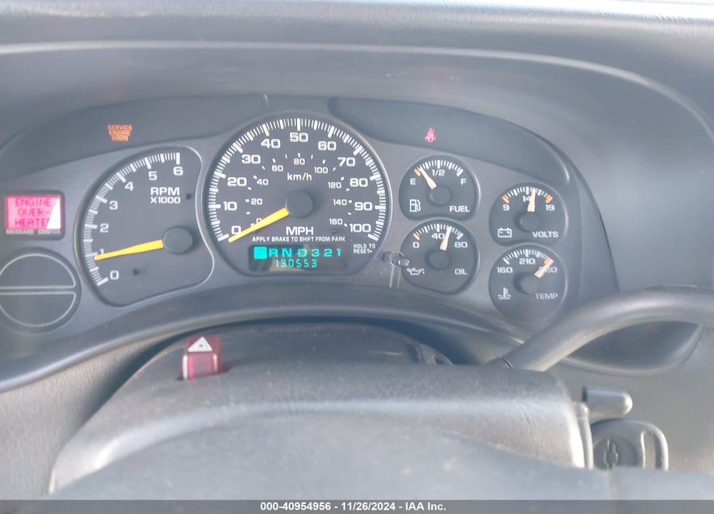1999 CHEVROLET SILVERADO 1500 VIN: 1GCEC19W5XZ192449