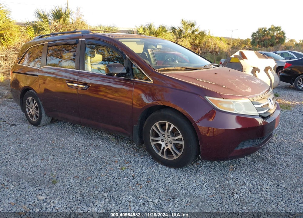 2011 HONDA ODYSSEY EX-L VIN: 5FNRL5H63BB065692