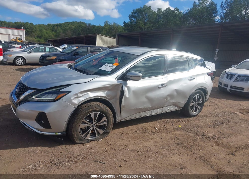 2023 NISSAN MURANO SV FWD VIN: 5N1AZ2BJXPC114636