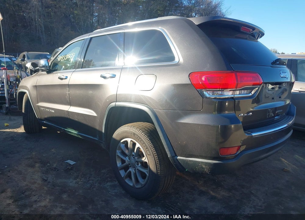 2015 JEEP GRAND CHEROKEE LIMITED VIN: 1C4RJFBG3FC122649