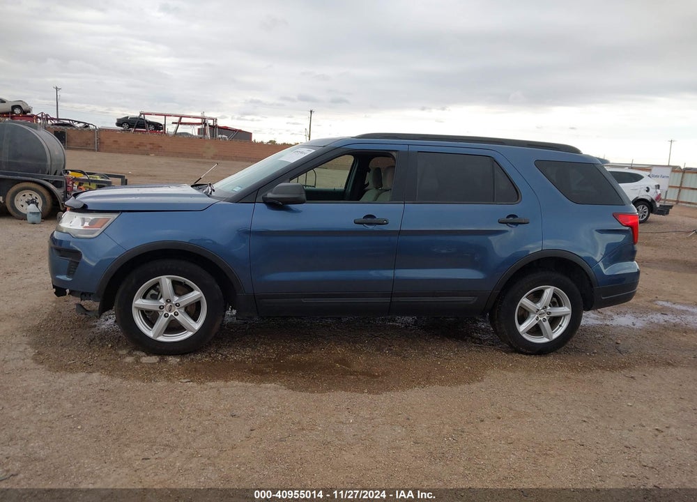 2018 FORD EXPLORER VIN: 1FM5K7B82JGA79686