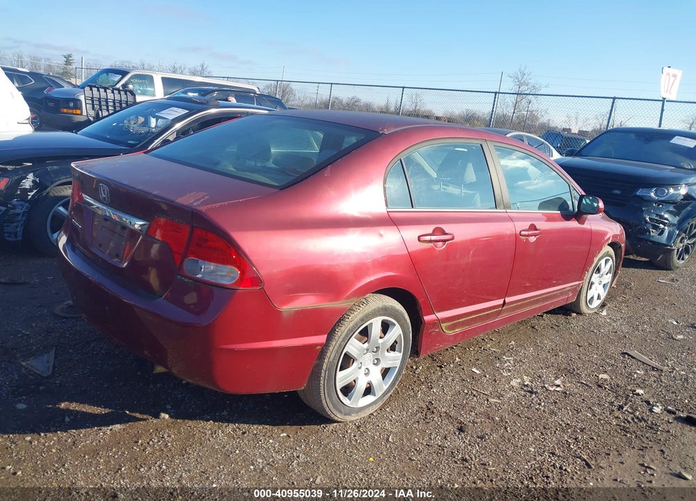 2010 HONDA CIVIC LX VIN: 19XFA1F52AE083259