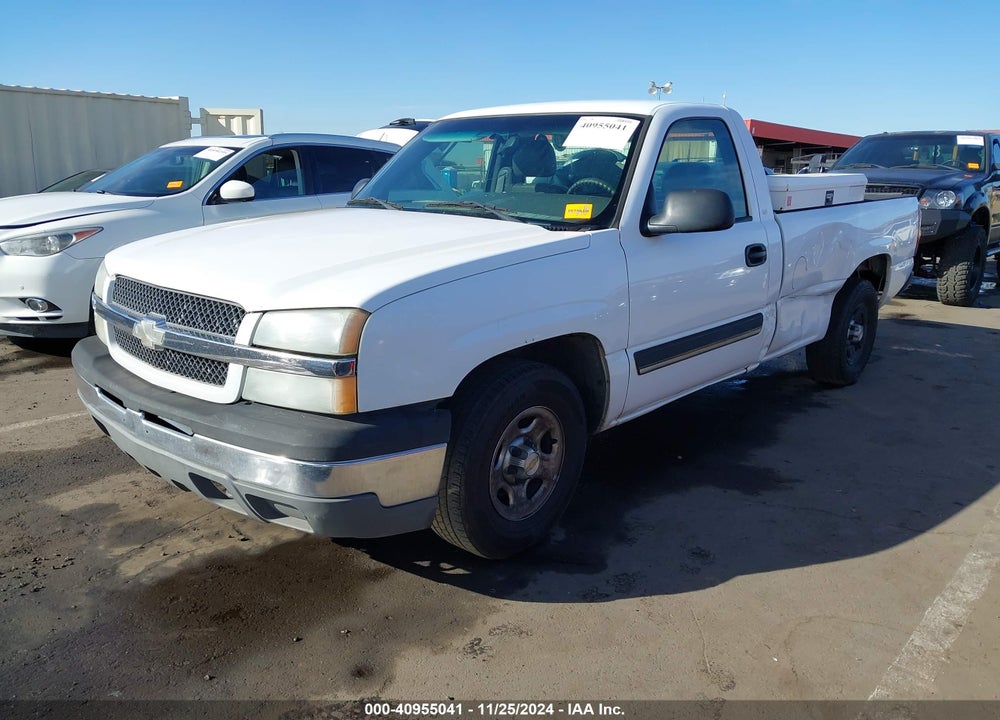 2004 CHEVROLET SILVERADO 1500 VIN: 1GCEC14V94E401693