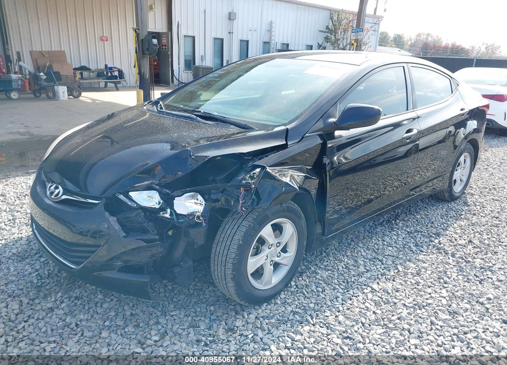 2014 HYUNDAI ELANTRA SE VIN: KMHDH4AE5EU214084