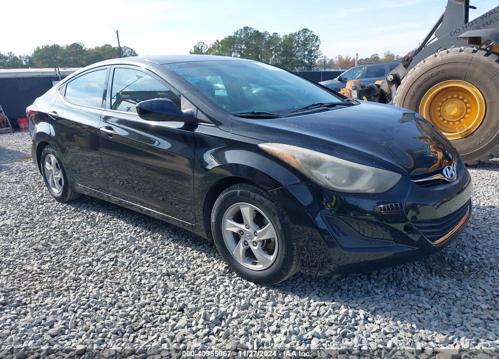 2014 HYUNDAI ELANTRA SE VIN: KMHDH4AE5EU214084