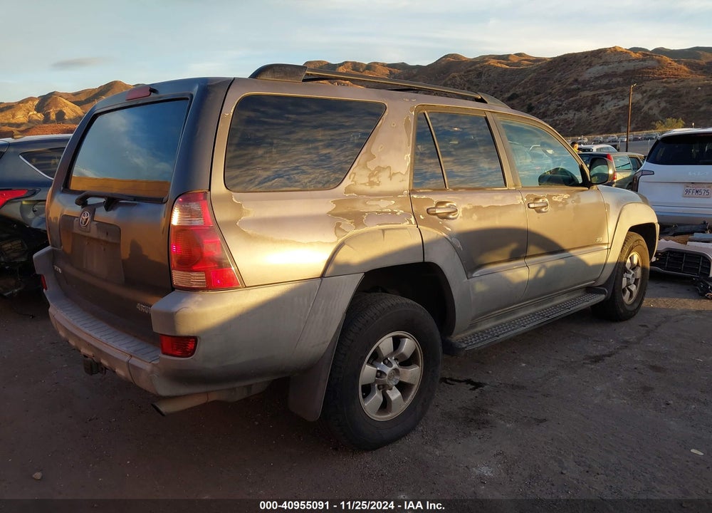 2003 TOYOTA 4RUNNER SR5 V6 VIN: JTEZU14R130007954