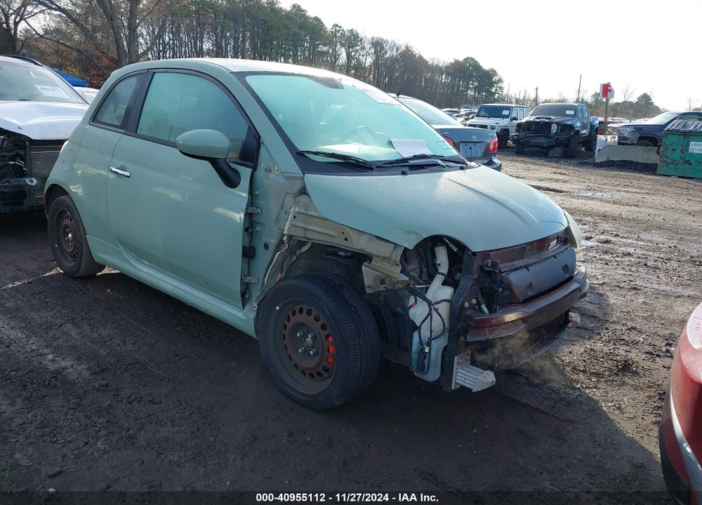 2012 FIAT 500 SPORT VIN: 3C3CFFBR1CT105832