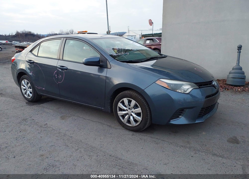 2016 TOYOTA COROLLA LE VIN: 5YFBURHEXGP387531