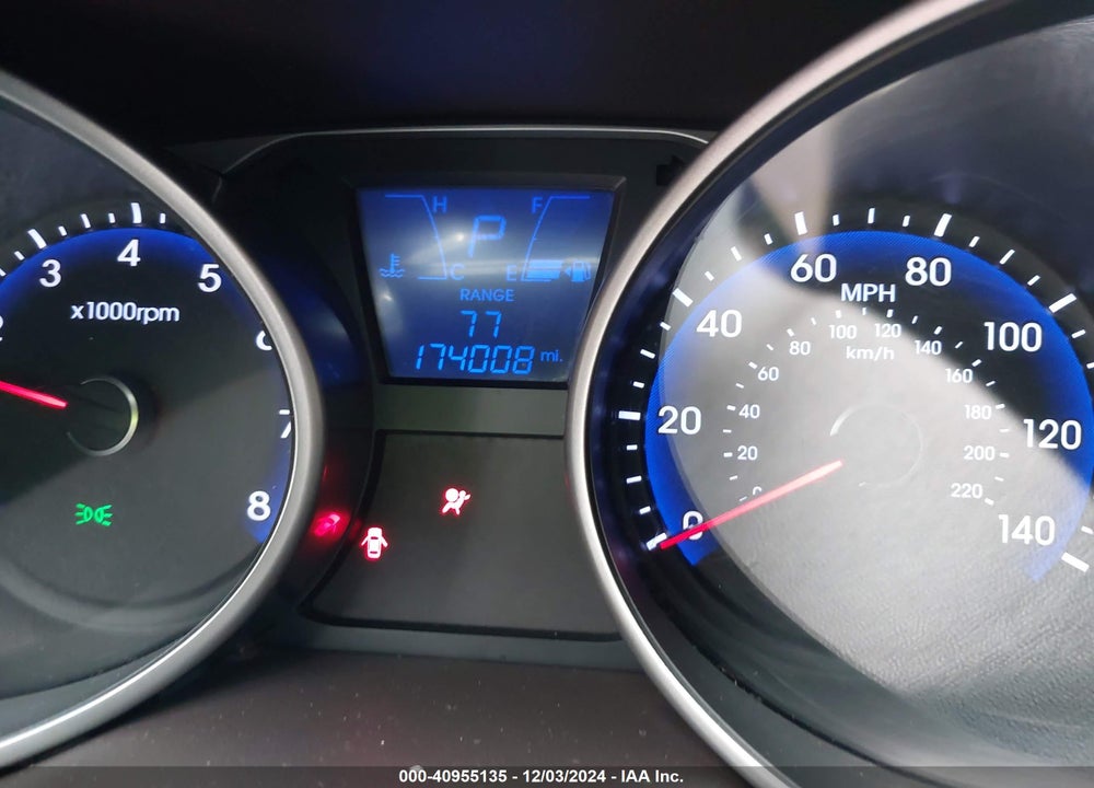 2011 HYUNDAI TUCSON GLS VIN: KM8JU3ACXBU143290