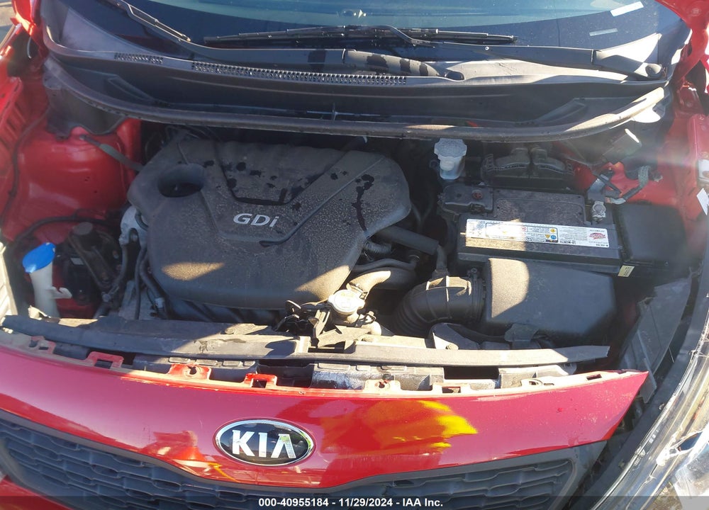 2013 KIA RIO LX VIN: KNADM4A37D6220225