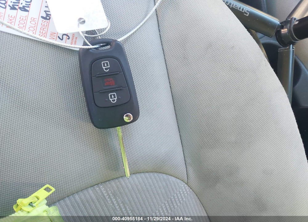 2013 KIA RIO LX VIN: KNADM4A37D6220225
