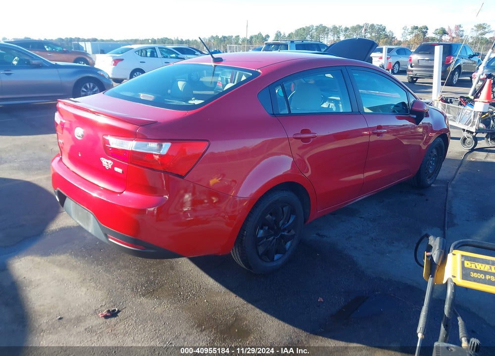 2013 KIA RIO LX VIN: KNADM4A37D6220225