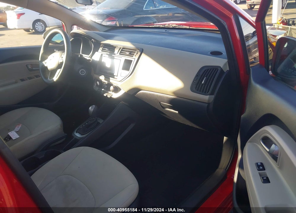 2013 KIA RIO LX VIN: KNADM4A37D6220225