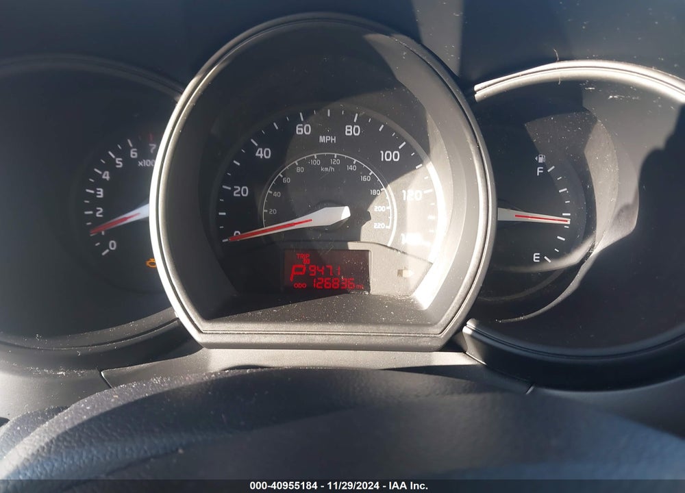 2013 KIA RIO LX VIN: KNADM4A37D6220225