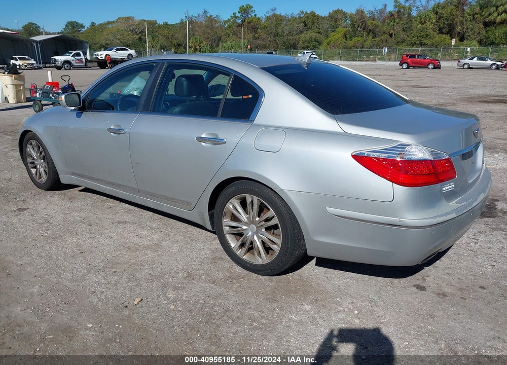2009 HYUNDAI GENESIS 4.6 VIN: KMHGC46F09U054862