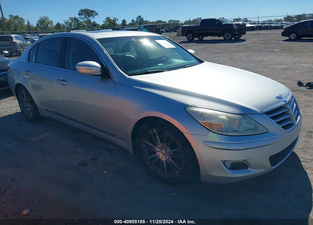2009 HYUNDAI GENESIS 4.6 VIN: KMHGC46F09U054862