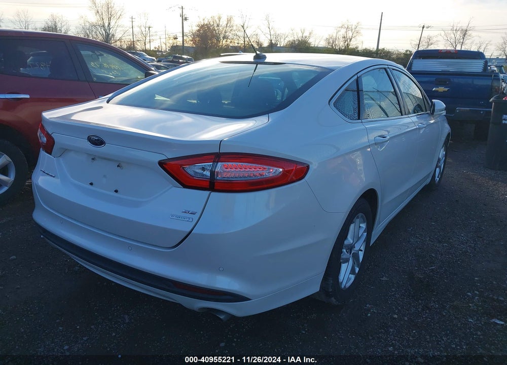 2013 FORD FUSION SE VIN: 3FA6P0HR3DR169076