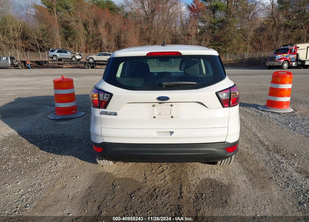 2017 FORD ESCAPE S VIN: 1FMCU0F76HUE02496