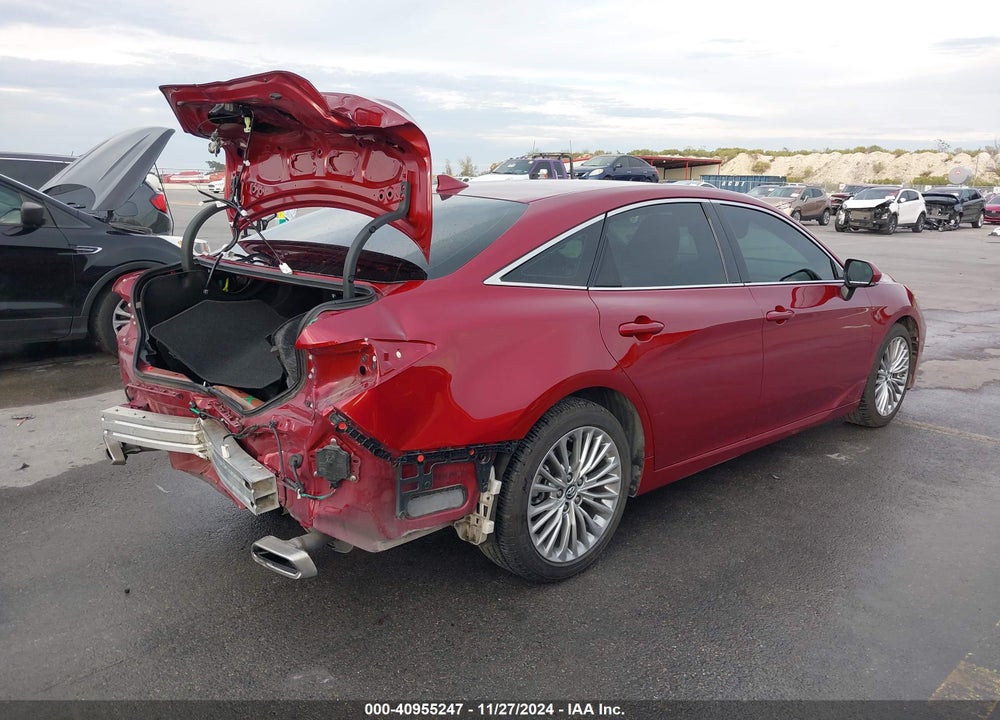 2019 TOYOTA AVALON LIMITED VIN: 4T1BZ1FB5KU001858