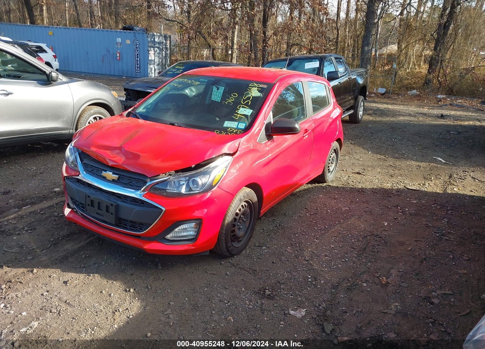 2019 CHEVROLET SPARK LS CVT VIN: KL8CB6SA3KC734111
