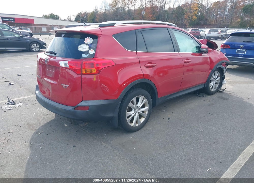 2013 TOYOTA RAV4 LIMITED VIN: 2T3DFREV0DW076361