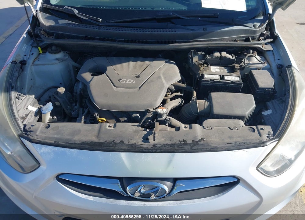 2013 HYUNDAI ACCENT GLS VIN: KMHCU4AEXDU573808