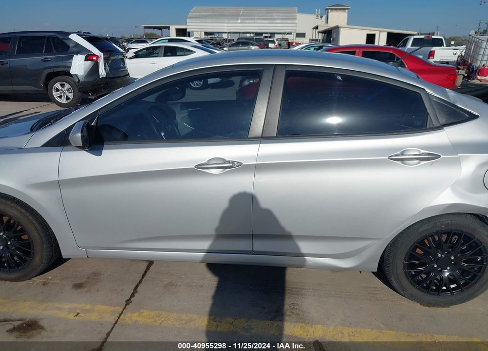 2013 HYUNDAI ACCENT GLS VIN: KMHCU4AEXDU573808
