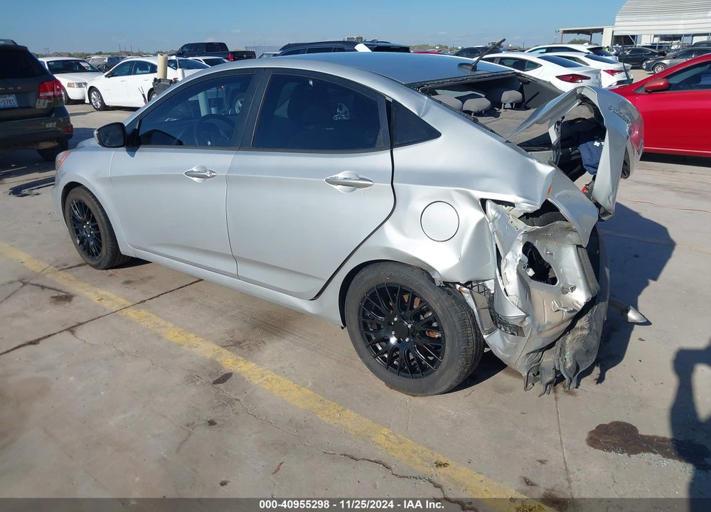 2013 HYUNDAI ACCENT GLS VIN: KMHCU4AEXDU573808