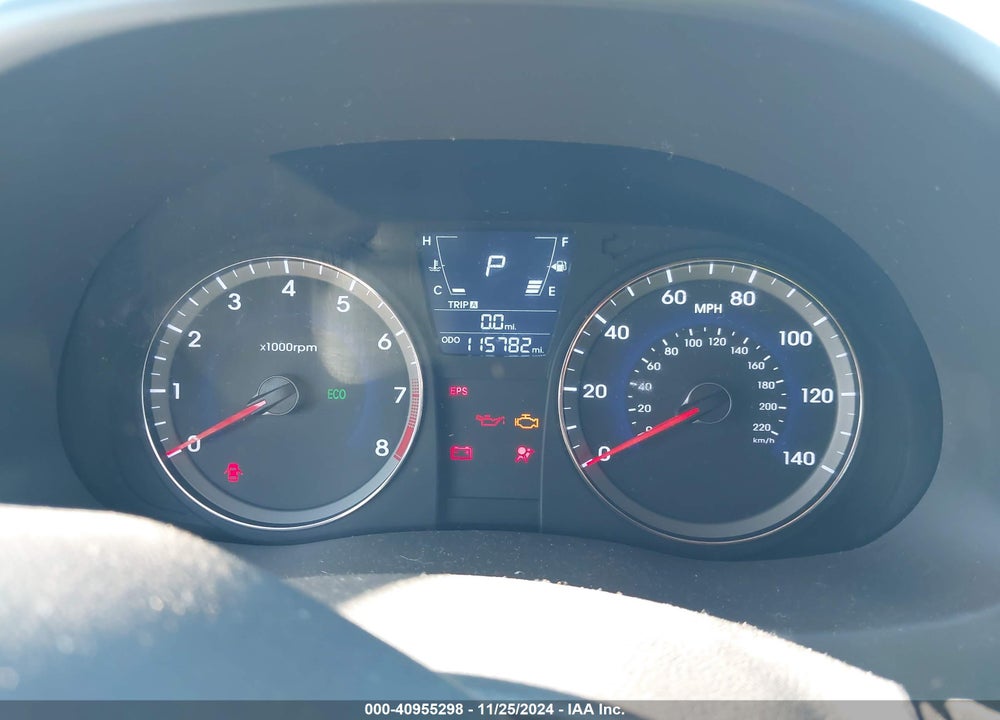 2013 HYUNDAI ACCENT GLS VIN: KMHCU4AEXDU573808
