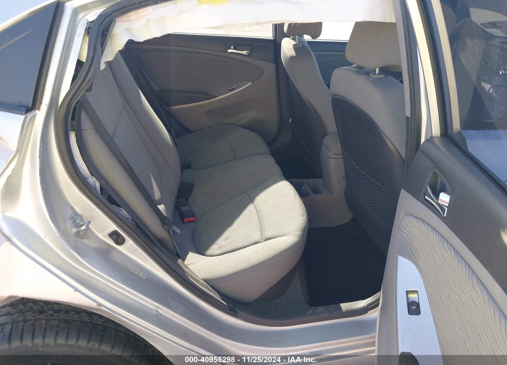 2013 HYUNDAI ACCENT GLS VIN: KMHCU4AEXDU573808