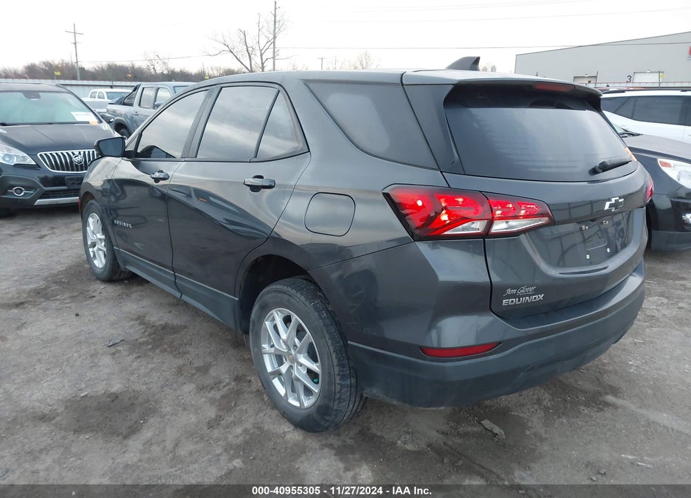 2022 CHEVROLET EQUINOX FWD LS VIN: 3GNAXHEV2NS209833