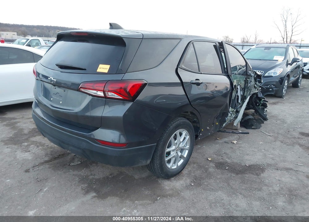 2022 CHEVROLET EQUINOX FWD LS VIN: 3GNAXHEV2NS209833