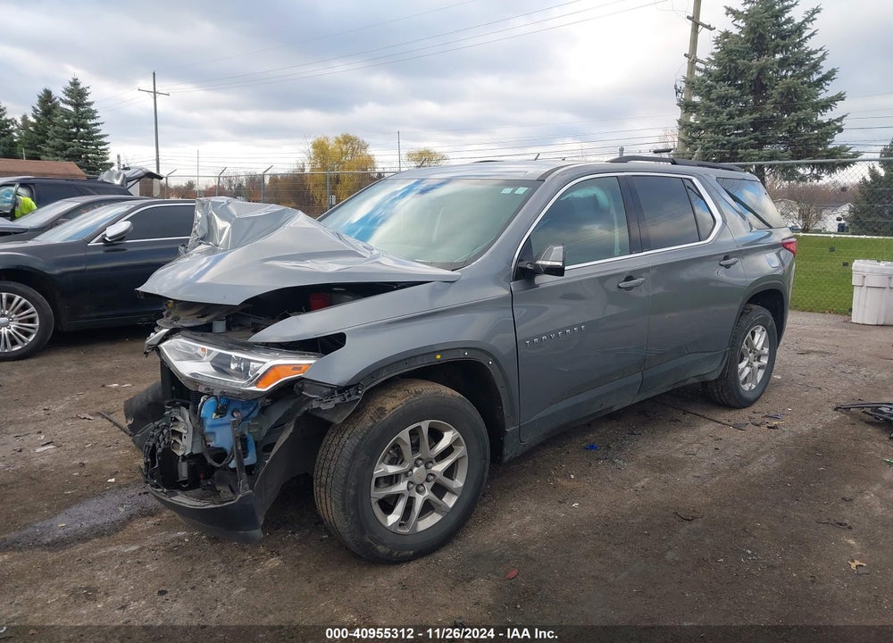 2021 CHEVROLET TRAVERSE FWD LT CLOTH VIN: 1GNERGKW9MJ102121