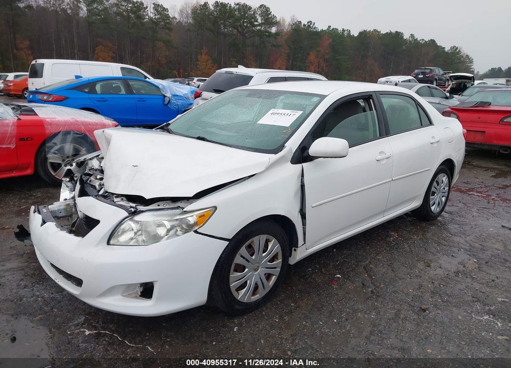 2009 TOYOTA COROLLA XLE VIN: 2T1BU40EX9C128457