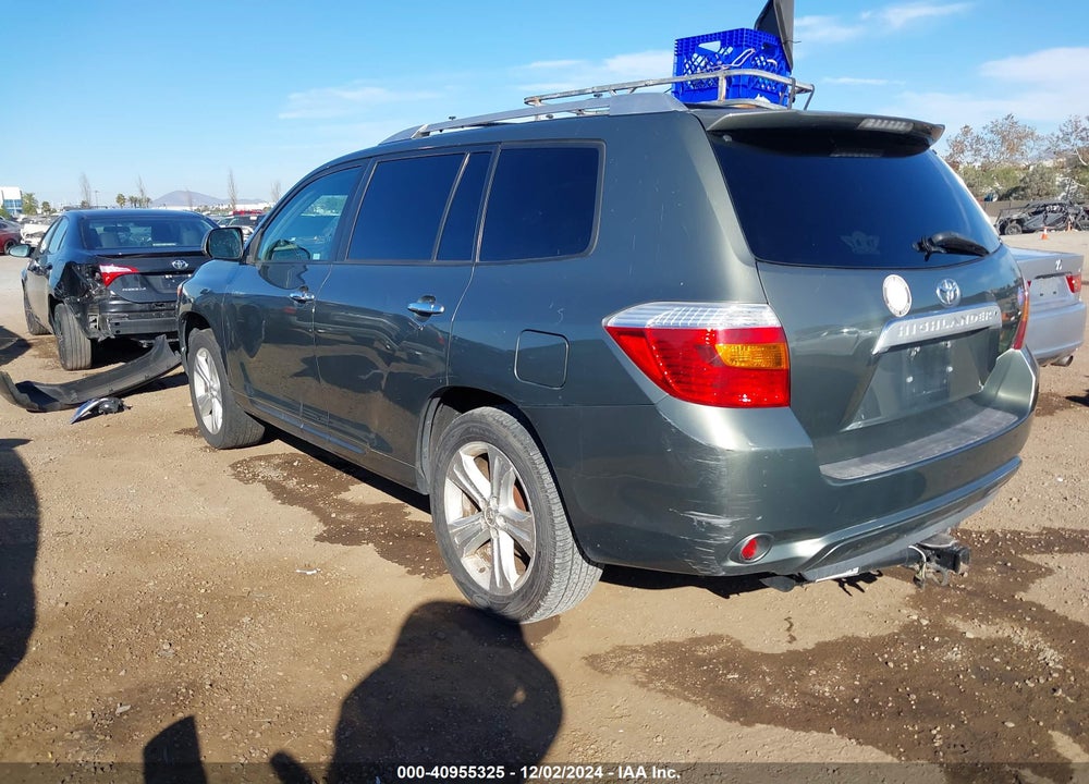2010 TOYOTA HIGHLANDER LIMITED VIN: 5TDYK3EH7AS008284