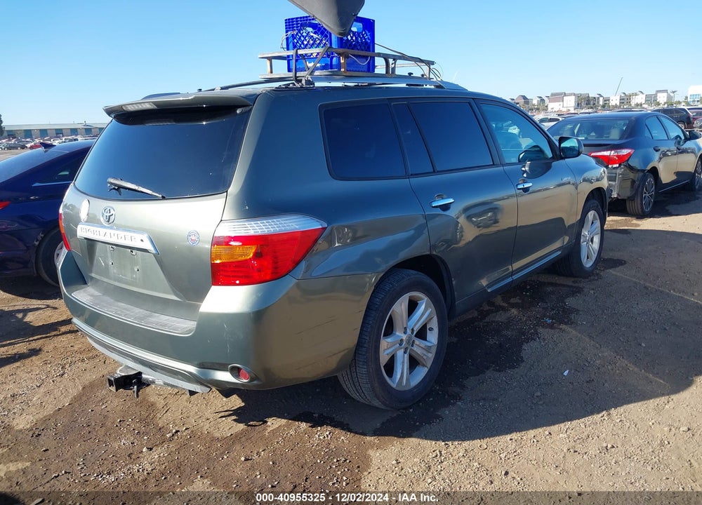 2010 TOYOTA HIGHLANDER LIMITED VIN: 5TDYK3EH7AS008284