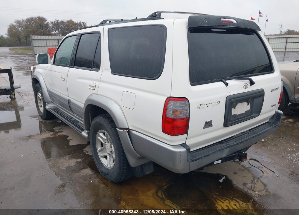 1999 TOYOTA 4RUNNER LIMITED V6 VIN: JT3GN87R3X0115743