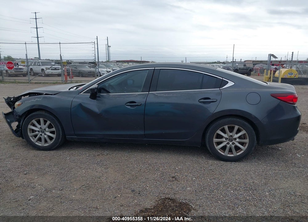 2014 MAZDA 6 I SPORT VIN: JM1GJ1U58E1100114