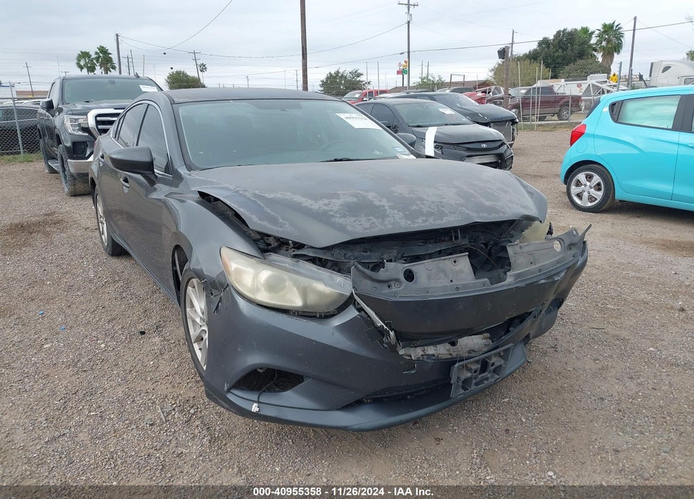2014 MAZDA 6 I SPORT VIN: JM1GJ1U58E1100114