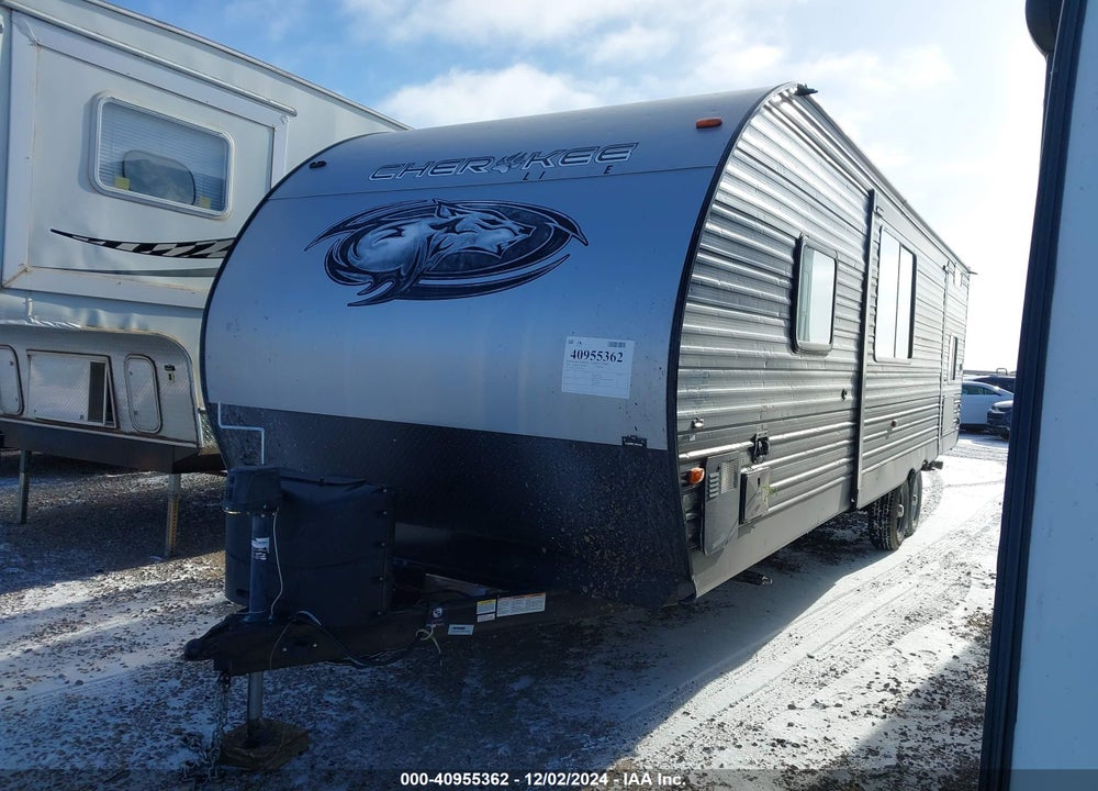 2021 FOREST RIVER CHEROKEE TRAVEL TRAILER VIN: 4X4TCKC28MX147851