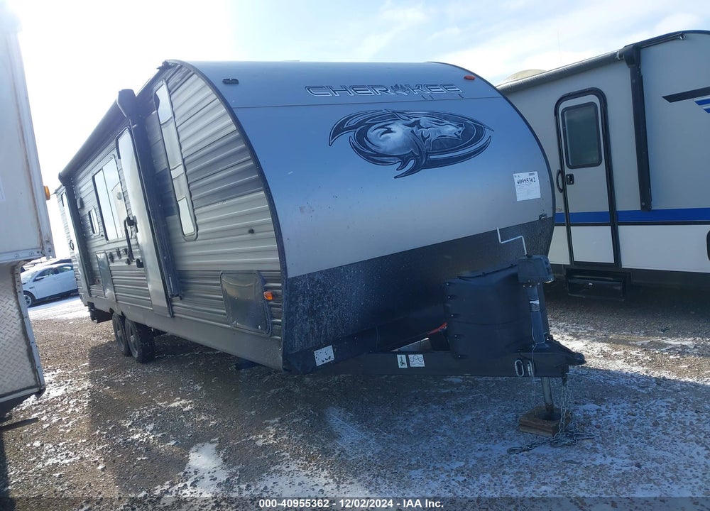 2021 FOREST RIVER CHEROKEE TRAVEL TRAILER VIN: 4X4TCKC28MX147851
