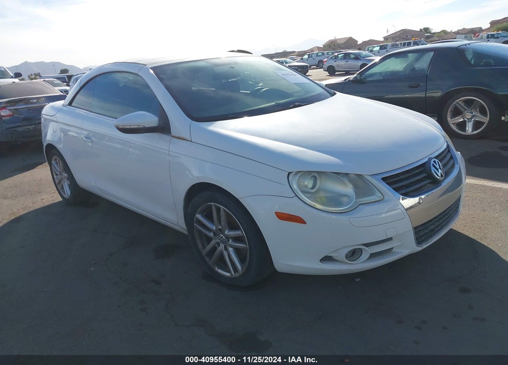 2009 VOLKSWAGEN EOS LUX VIN: WVWFA71F89V016644