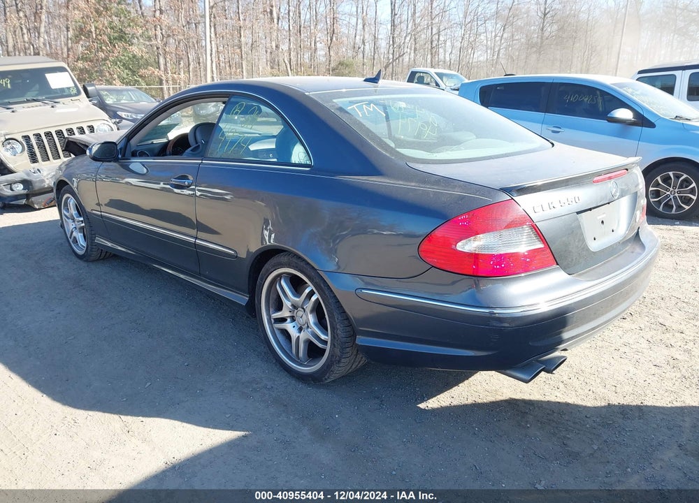 2008 MERCEDES-BENZ CLK 550 VIN: WDBTJ72H48F236230
