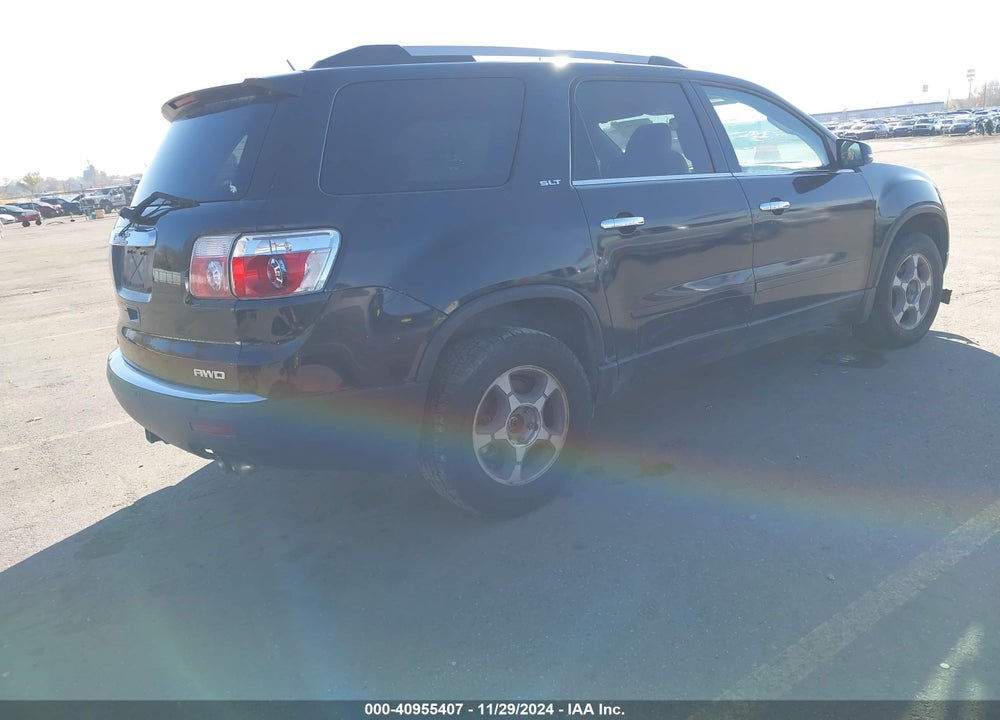 2010 GMC ACADIA SLT-1 VIN: 1GKLVMEDXAJ198958