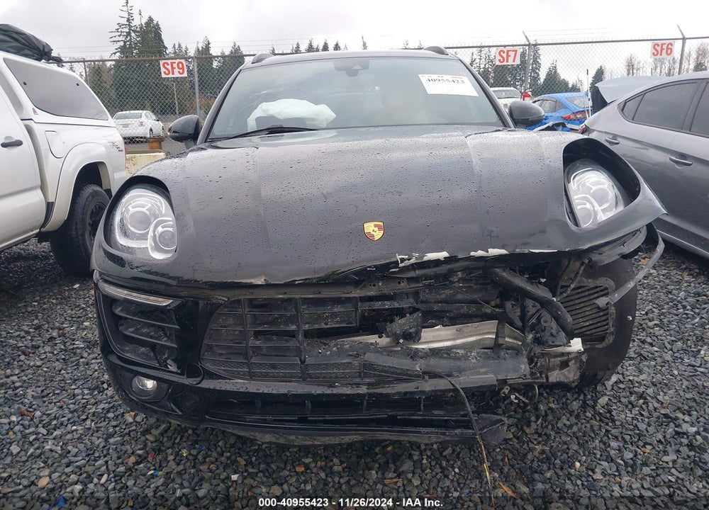 2017 PORSCHE MACAN S VIN: WP1AB2A5XHLB16951